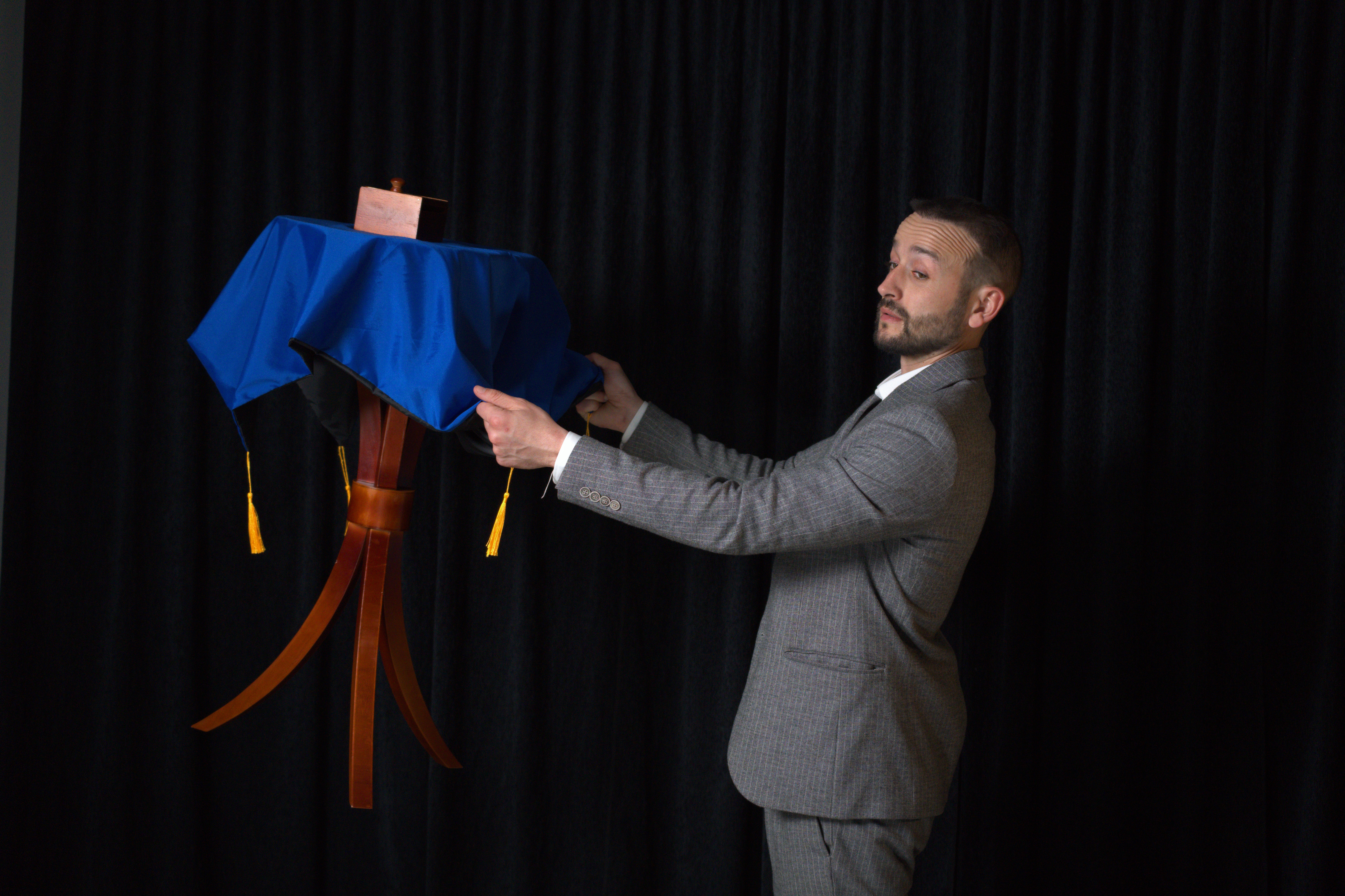 Tyson Magicien lors d'un événement d'entreprise